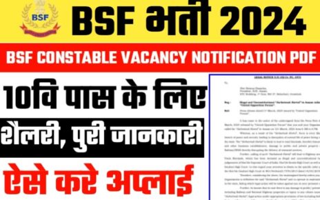 Bsf New Vacancy 2024
